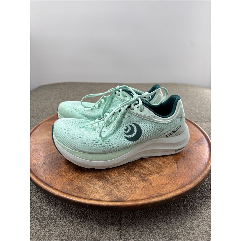 Topos Shoes Wm 6.5 Running Sneakers Phantom 3 Mint Emerald Green Athletic